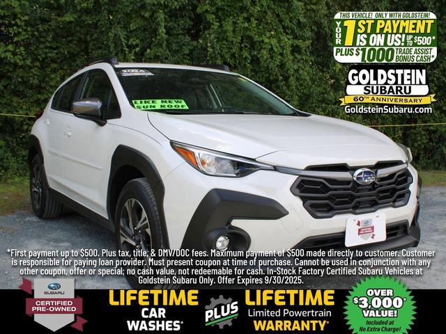 Photo of 2024 Crystal White Pearl Subaru Crosstrek