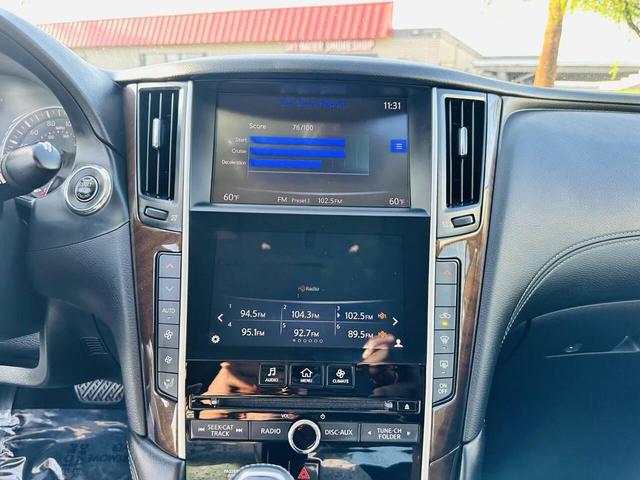 Photo of 2018 Black INFINITI Q50
