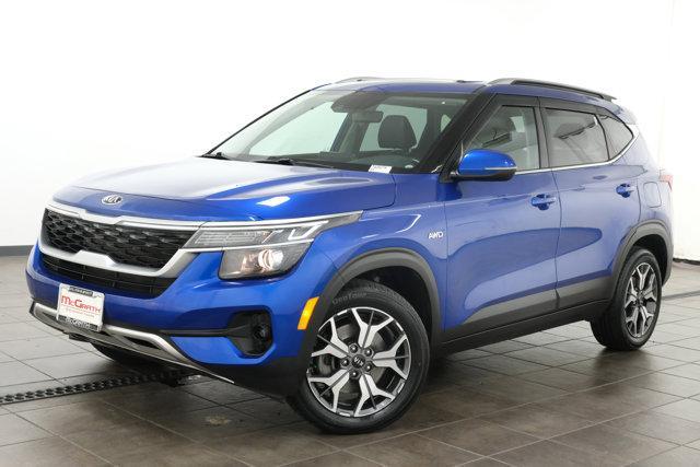 Photo of 2021 Neptune Blue Kia Seltos