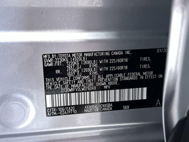 Photo of 2020 Silver Sky Metallic Toyota RAV4 Hybrid