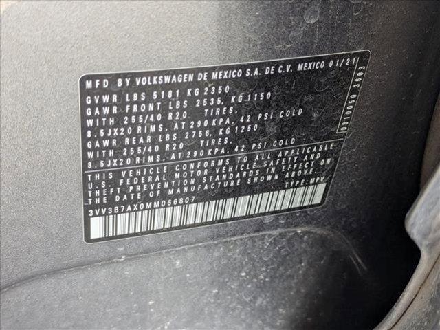 Photo of 2021 Silver/Gray Volkswagen Tiguan