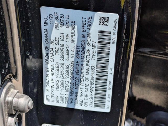 Photo of 2021 Crystal Black Pearl Honda CR-V