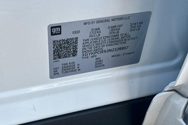 Photo of 2022 Crystal White Tri-Coat Cadillac XT6