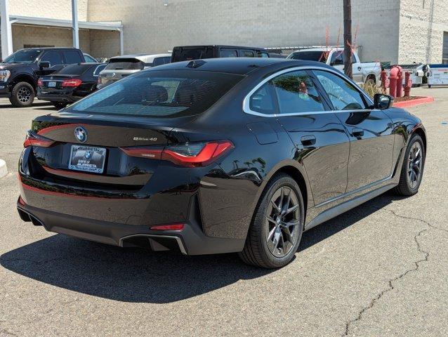 Photo of 2025 Black Sapphire Metallic BMW i4 Gran Coupe