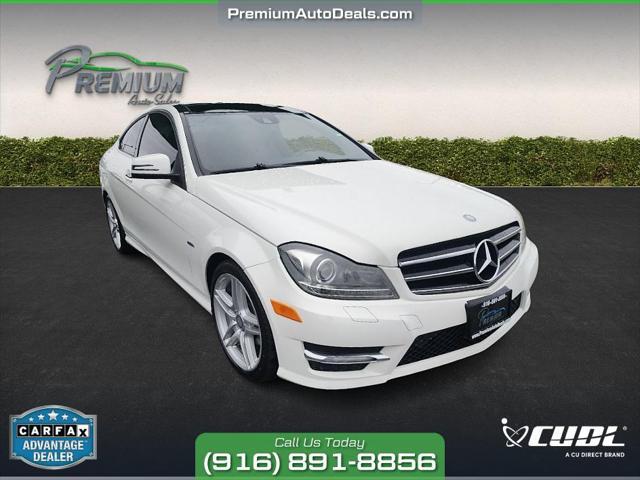 Photo of 2012 White Mercedes-Benz C-Class