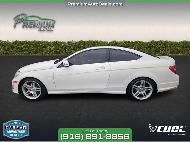Photo of 2012 White Mercedes-Benz C-Class