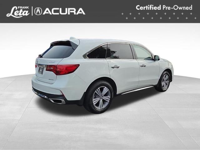 Photo of 2020 White Acura MDX