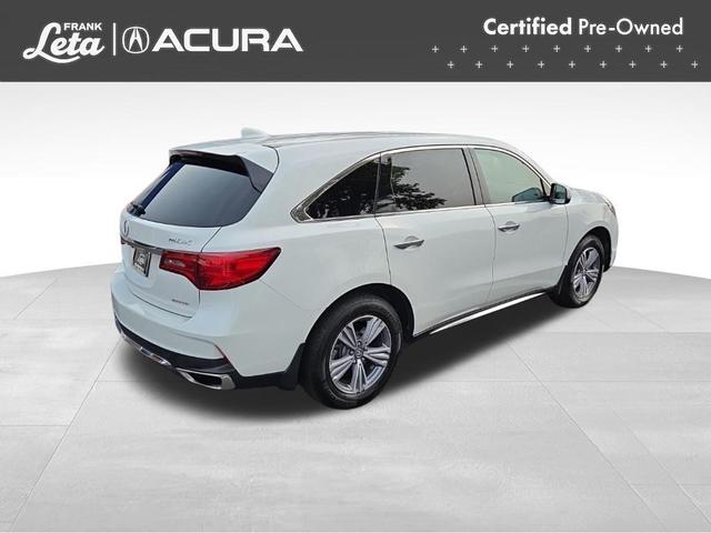 Photo of 2020 White Acura MDX