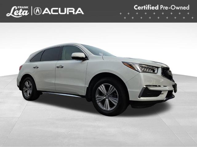 Photo of 2020 White Acura MDX