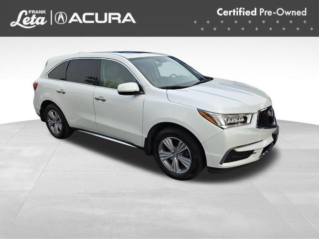 Photo of 2020 White Acura MDX