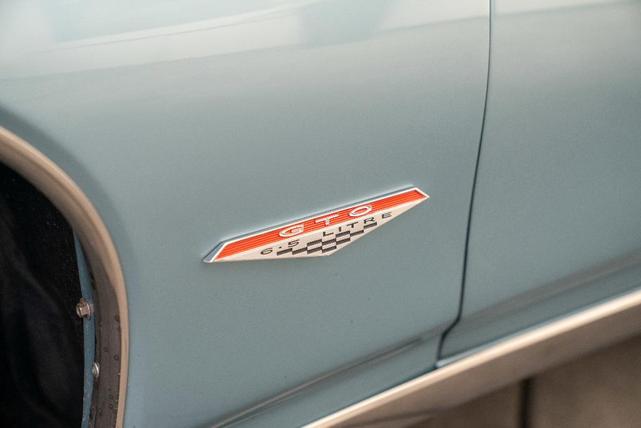 Photo of 1968 Nordic Blue Pontiac GTO