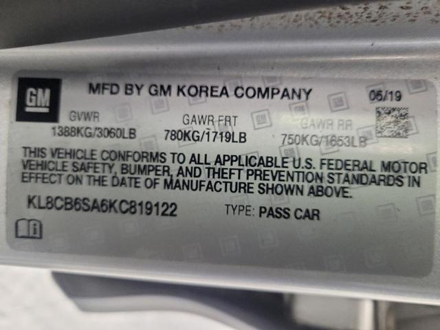 Photo of 2019 Silver Ice Metallic Chevrolet Spark