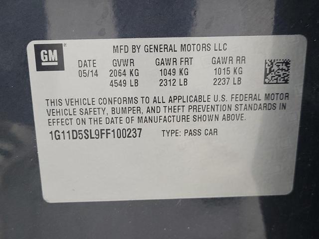 Photo of 2015 Ashen Gray Metallic Chevrolet Malibu