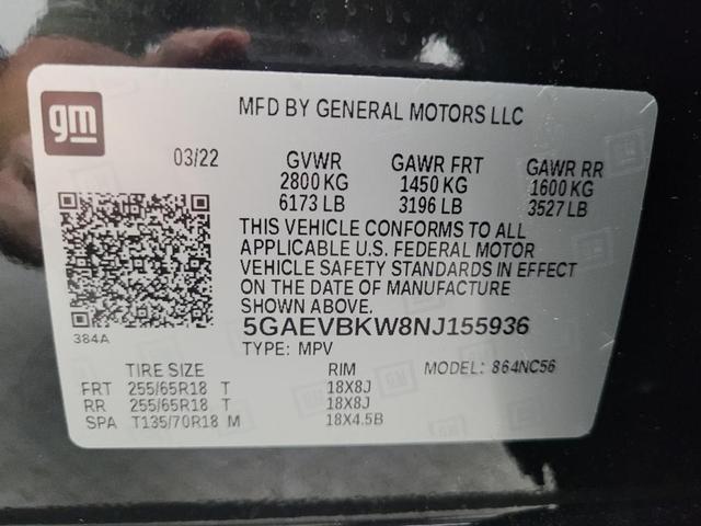 Photo of 2022 Ebony Twilight Metallic Buick Enclave