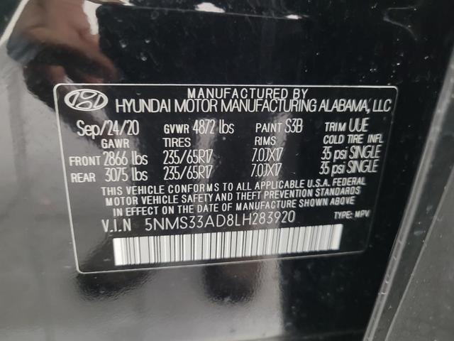 Photo of 2020 Twilight Black Hyundai SANTA FE