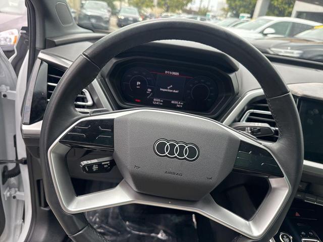 Photo of 2024 Glacier White Metallic Audi Q4 e-tron
