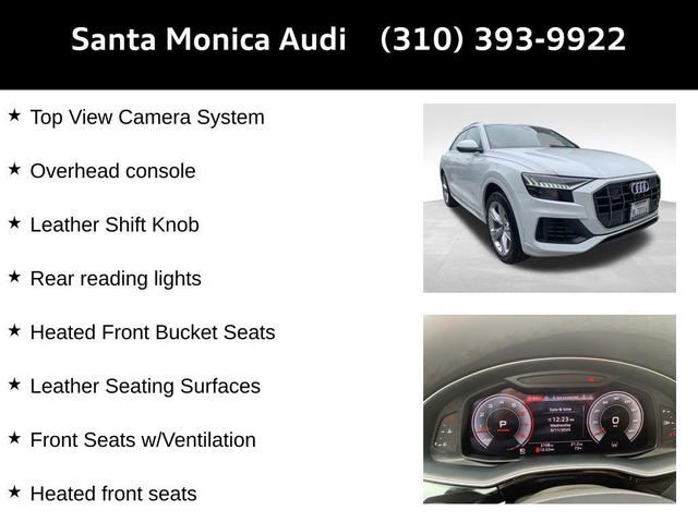 Photo of 2023 Glacier White Metallic Audi Q8