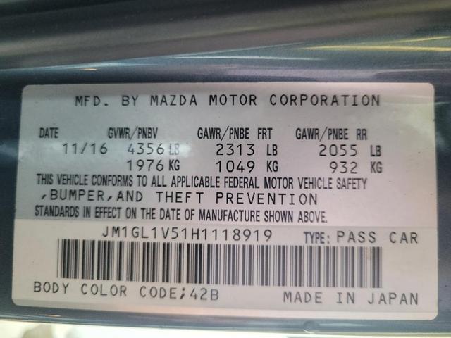 Photo of 2017 Blue Mazda Mazda6