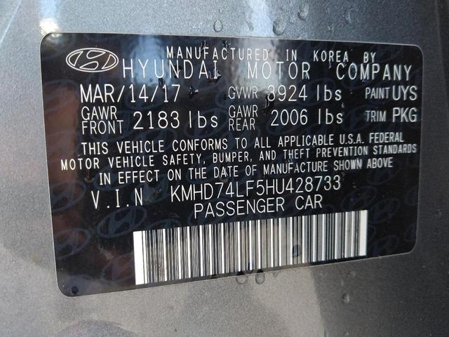 Photo of 2017 Galactic Gray Hyundai ELANTRA