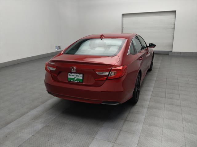 Photo of 2018 Radiant Red Metallic Honda Accord