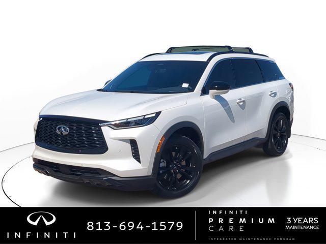 Photo of 2025 Majestic White INFINITI QX60