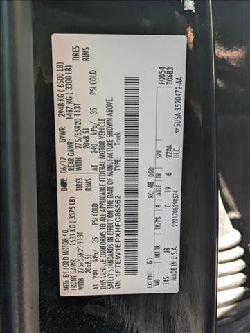 Photo of 2017 Shadow Black Ford F-150