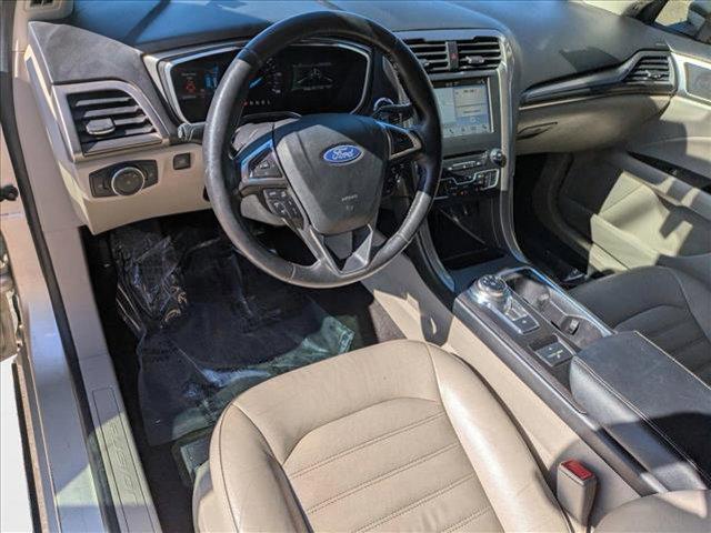 Photo of 2018 White Gold Metallic Ford Fusion Energi
