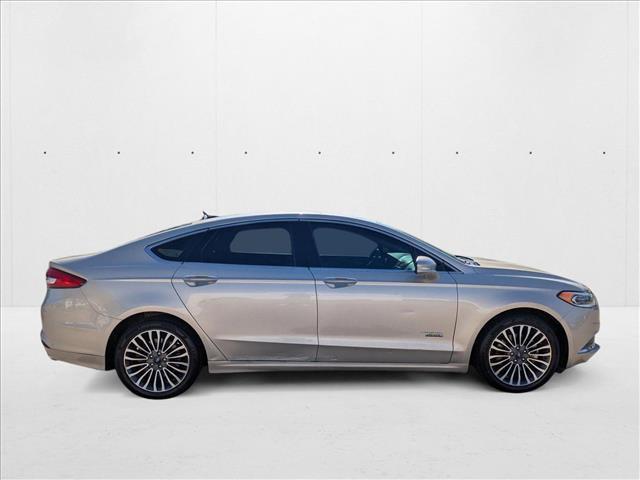 Photo of 2018 White Gold Metallic Ford Fusion Energi