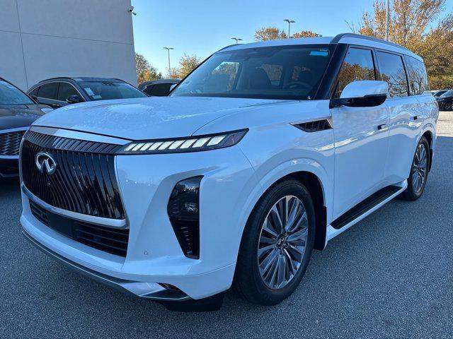 Photo of 2025 Radiant White INFINITI QX80