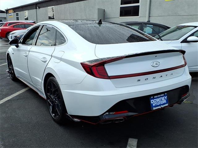 Photo of 2021 Quartz White Hyundai SONATA