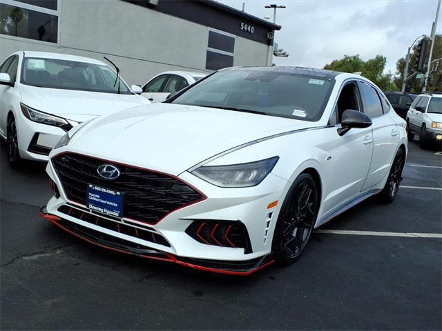 Photo of 2021 Quartz White Hyundai SONATA