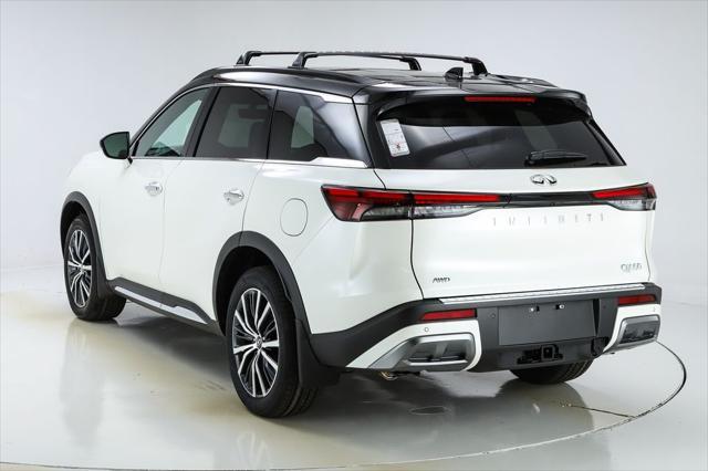 Photo of 2025 Majestic White/Black Obsidian INFINITI QX60
