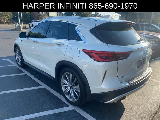 Photo of 2020 Majestic White INFINITI QX50