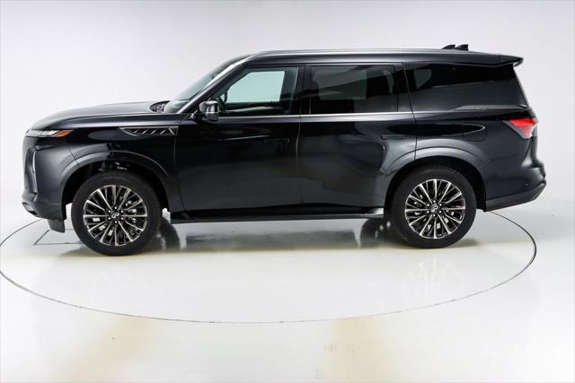 Photo of 2025 Mineral Black INFINITI QX80