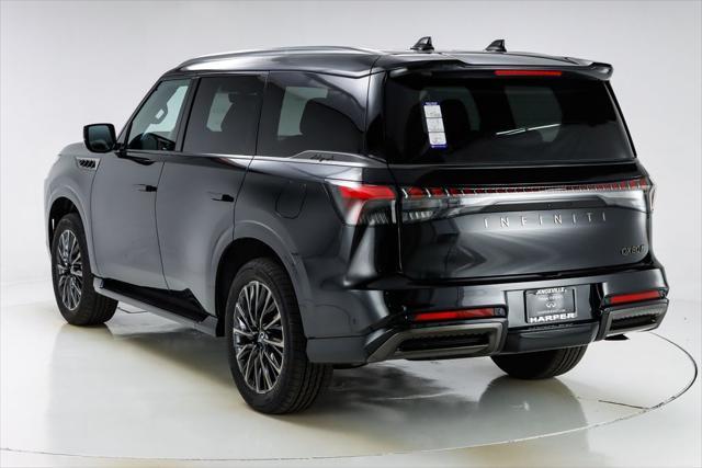 Photo of 2025 Mineral Black INFINITI QX80