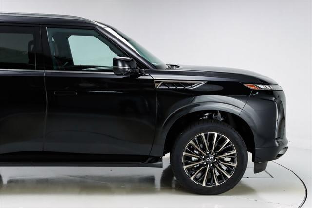 Photo of 2025 Mineral Black INFINITI QX80