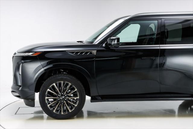 Photo of 2025 Mineral Black INFINITI QX80