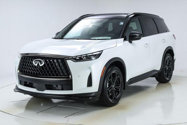 Photo of 2026 Radiant White/Black Obsidian INFINITI QX60