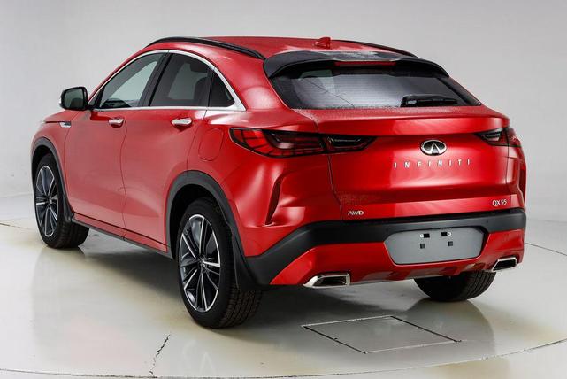 Photo of 2025 Dynamic Sunstone Red INFINITI QX55
