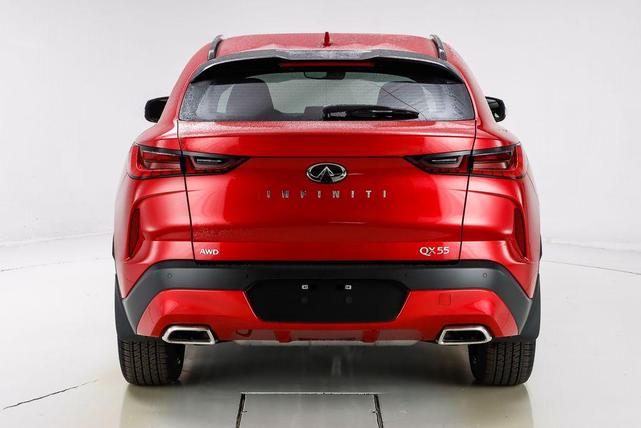 Photo of 2025 Dynamic Sunstone Red INFINITI QX55