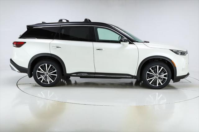 Photo of 2025 Majestic White/Black Obsidian INFINITI QX60