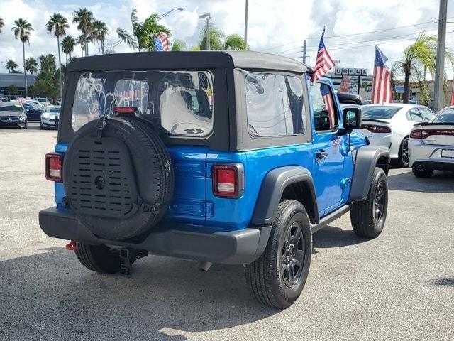 Photo of 2023 Hydro Blue Pearlcoat Jeep Wrangler