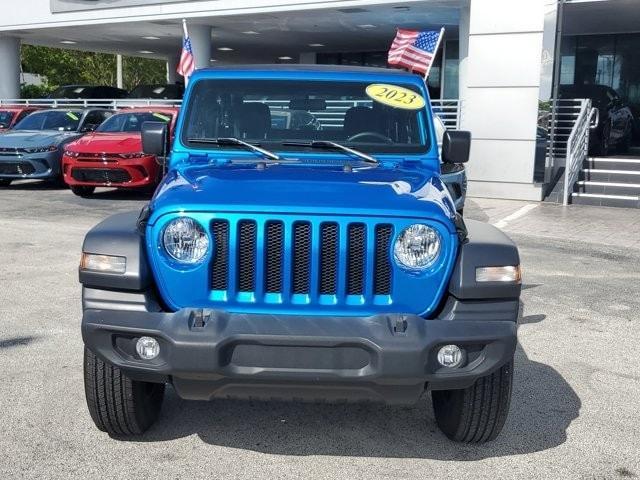 Photo of 2023 Hydro Blue Pearlcoat Jeep Wrangler