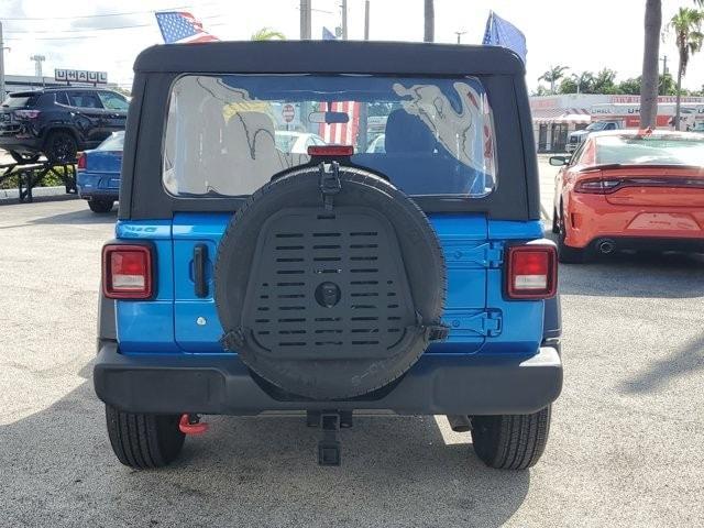 Photo of 2023 Hydro Blue Pearlcoat Jeep Wrangler