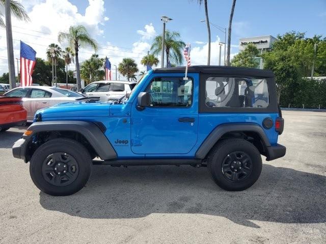 Photo of 2023 Hydro Blue Pearlcoat Jeep Wrangler