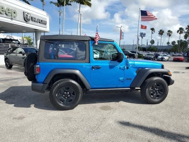 Photo of 2023 Hydro Blue Pearlcoat Jeep Wrangler