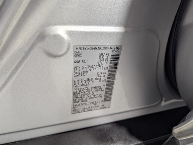 Photo of 2020 Brilliant Silver Metallic Nissan Rogue