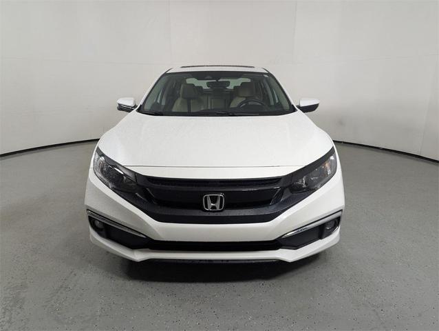 Photo of 2020 Platinum White Pearl Honda Civic
