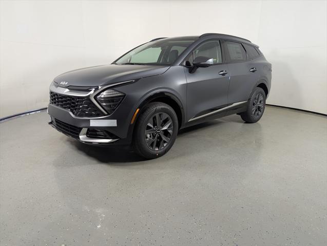 Photo of 2025 Shadow Matte Gray Kia Sportage Hybrid
