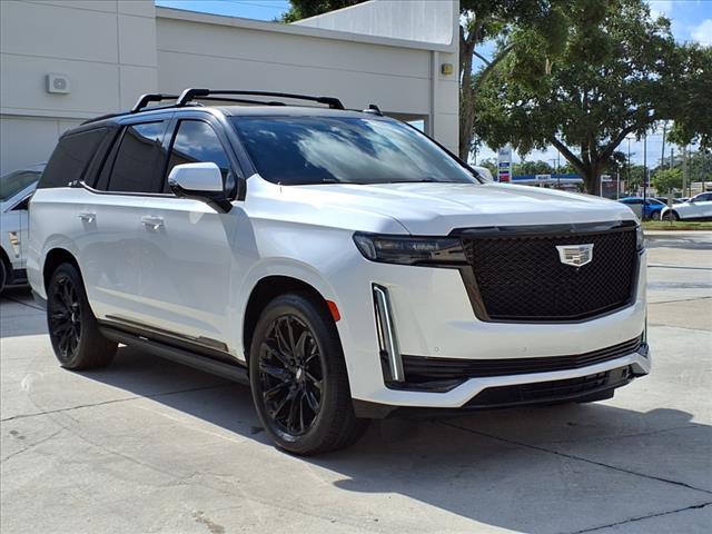 Photo of 2021 Crystal White Tricoat Cadillac Escalade